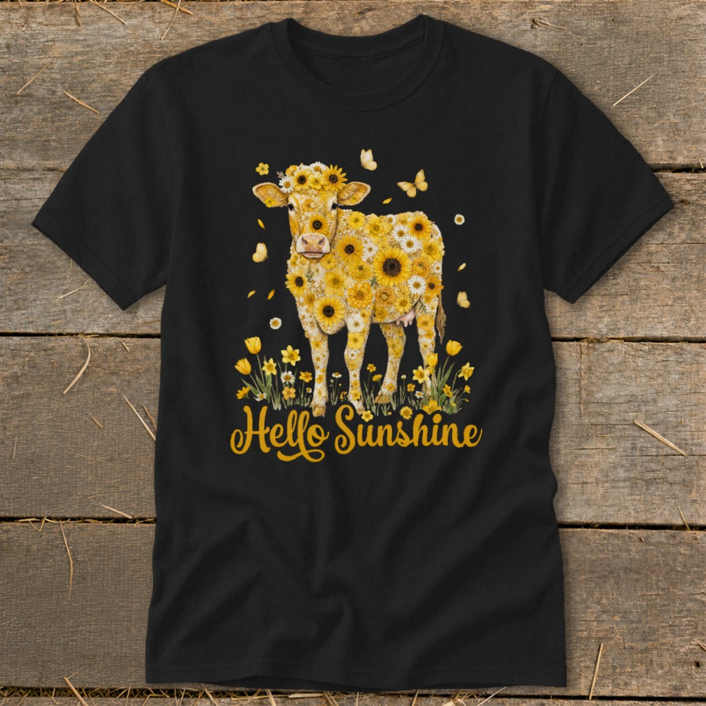 Hello Sunshine Cow Classic Tee