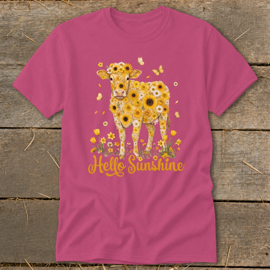 Hello Sunshine Cow Classic Tee