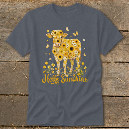 Hello Sunshine Cow Classic Tee