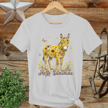 Hello Sunshine Donkey Ladies Tee