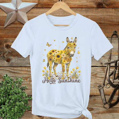 Hello Sunshine Donkey Ladies Tee