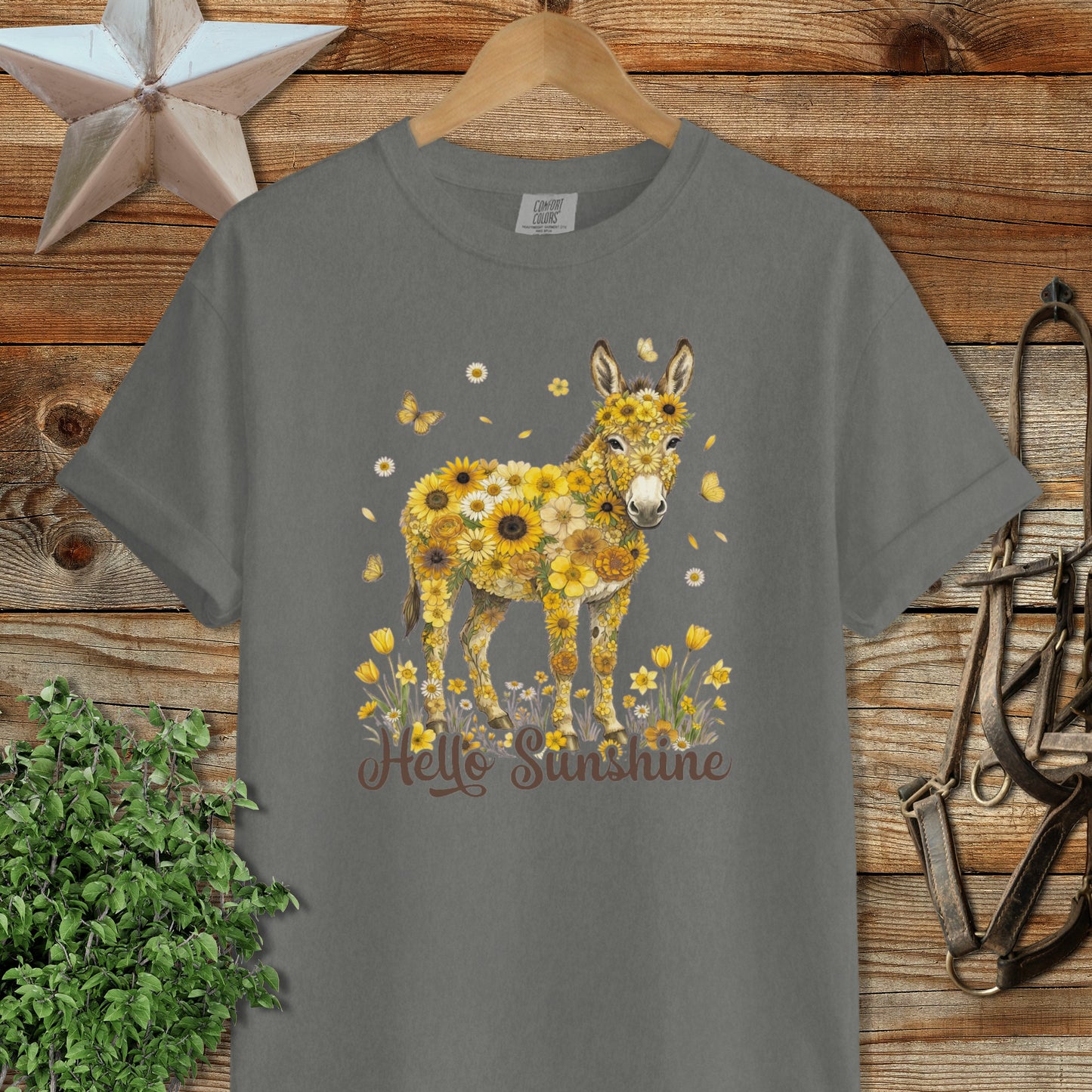 Hello Sunshine Donkey Signature Tee