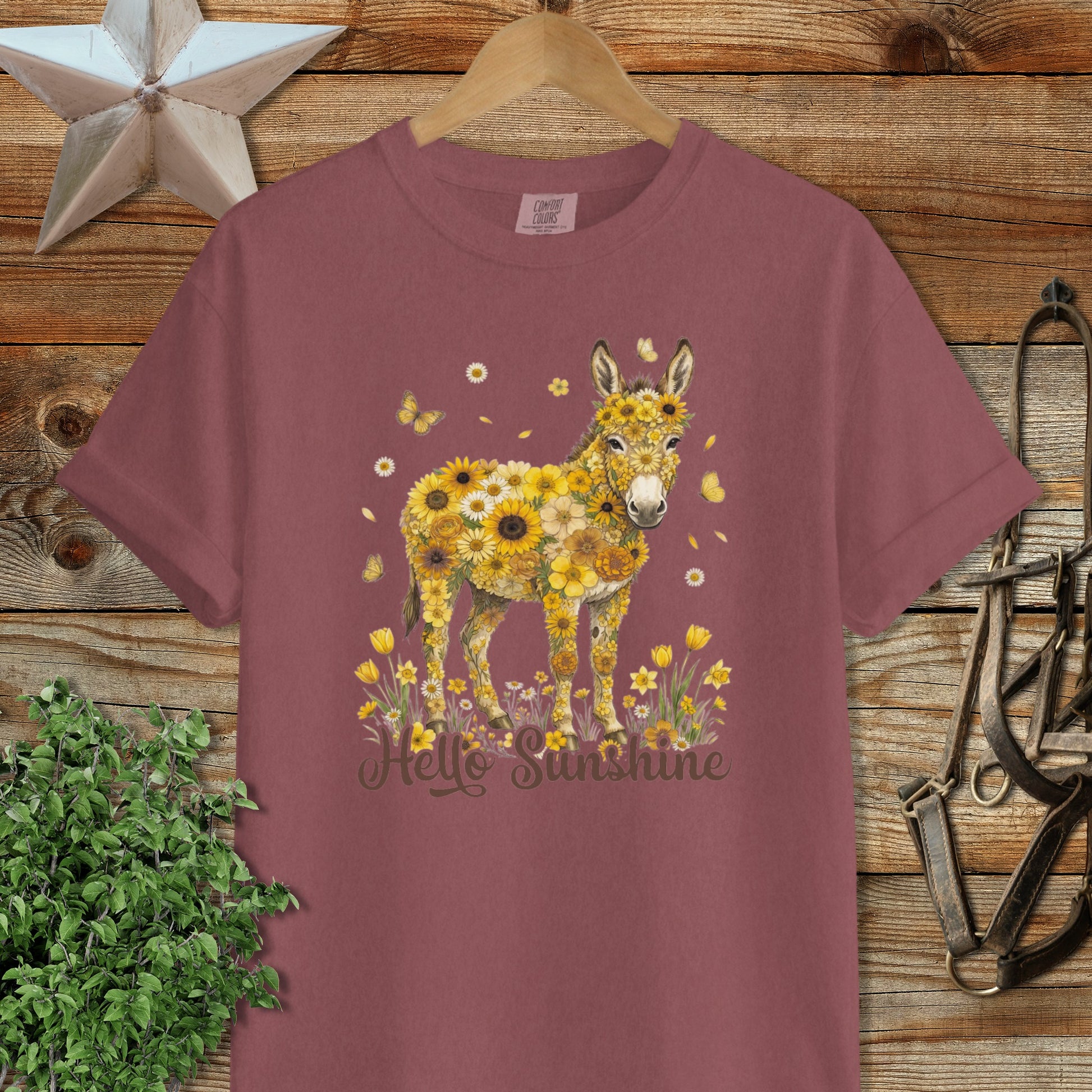 Hello Sunshine Donkey Signature Tee