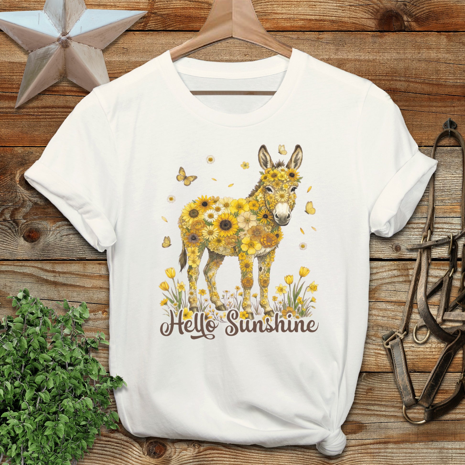 Hello Sunshine Donkey T-Shirt