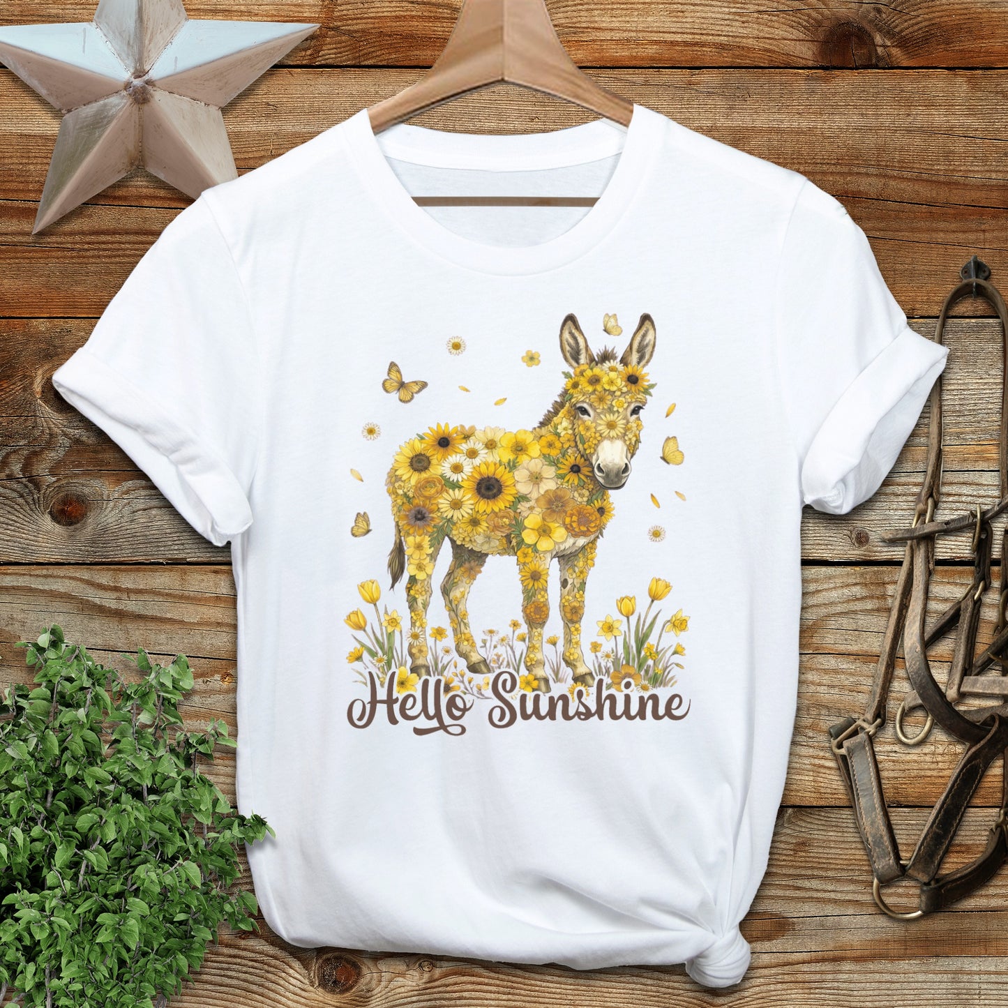 Hello Sunshine Donkey T-Shirt