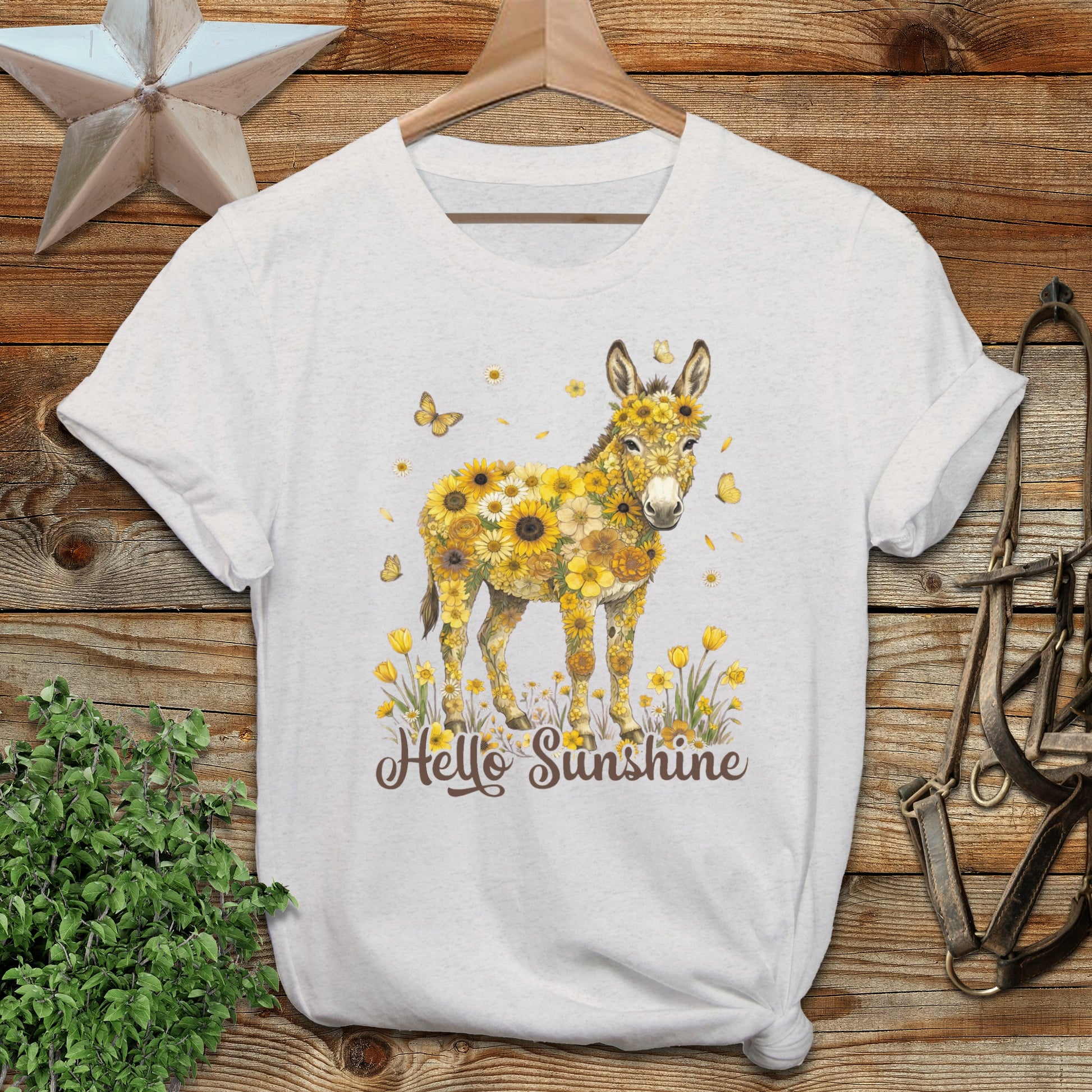 Hello Sunshine Donkey T-Shirt