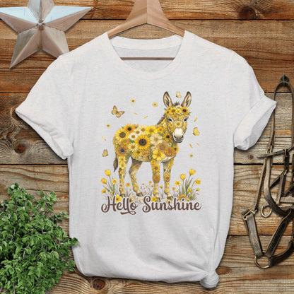 Hello Sunshine Donkey T-Shirt