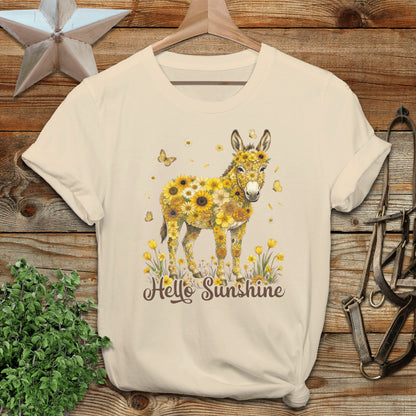 Hello Sunshine Donkey T-Shirt