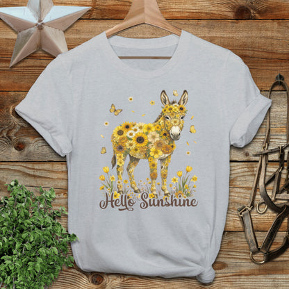 Hello Sunshine Donkey T-Shirt