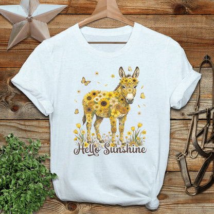 Hello Sunshine Donkey T-Shirt