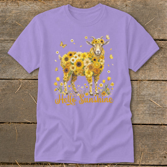 Hello Sunshine Goat Classic Tee