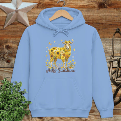 Hello Sunshine Goat Hoodie