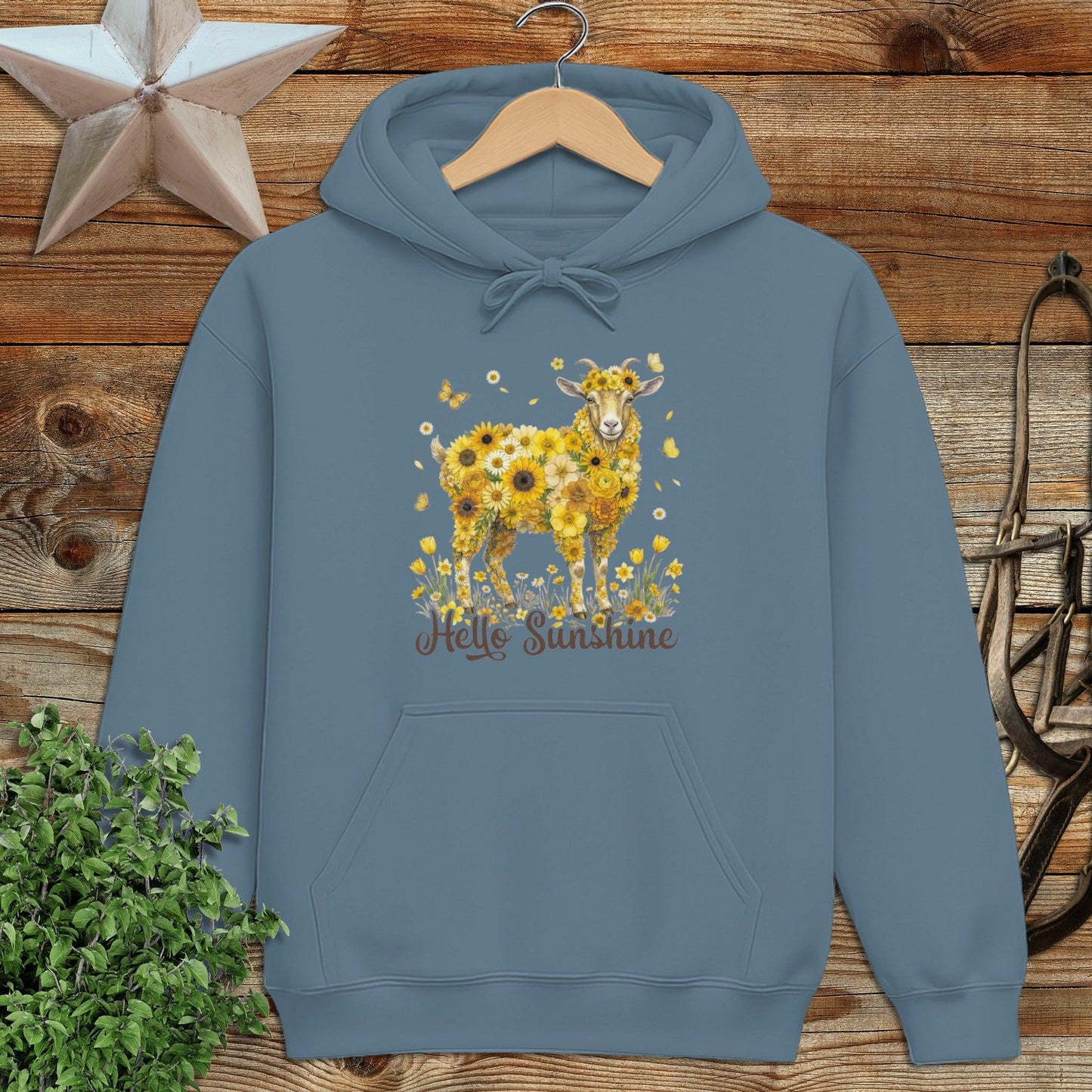 Hello Sunshine Goat Hoodie