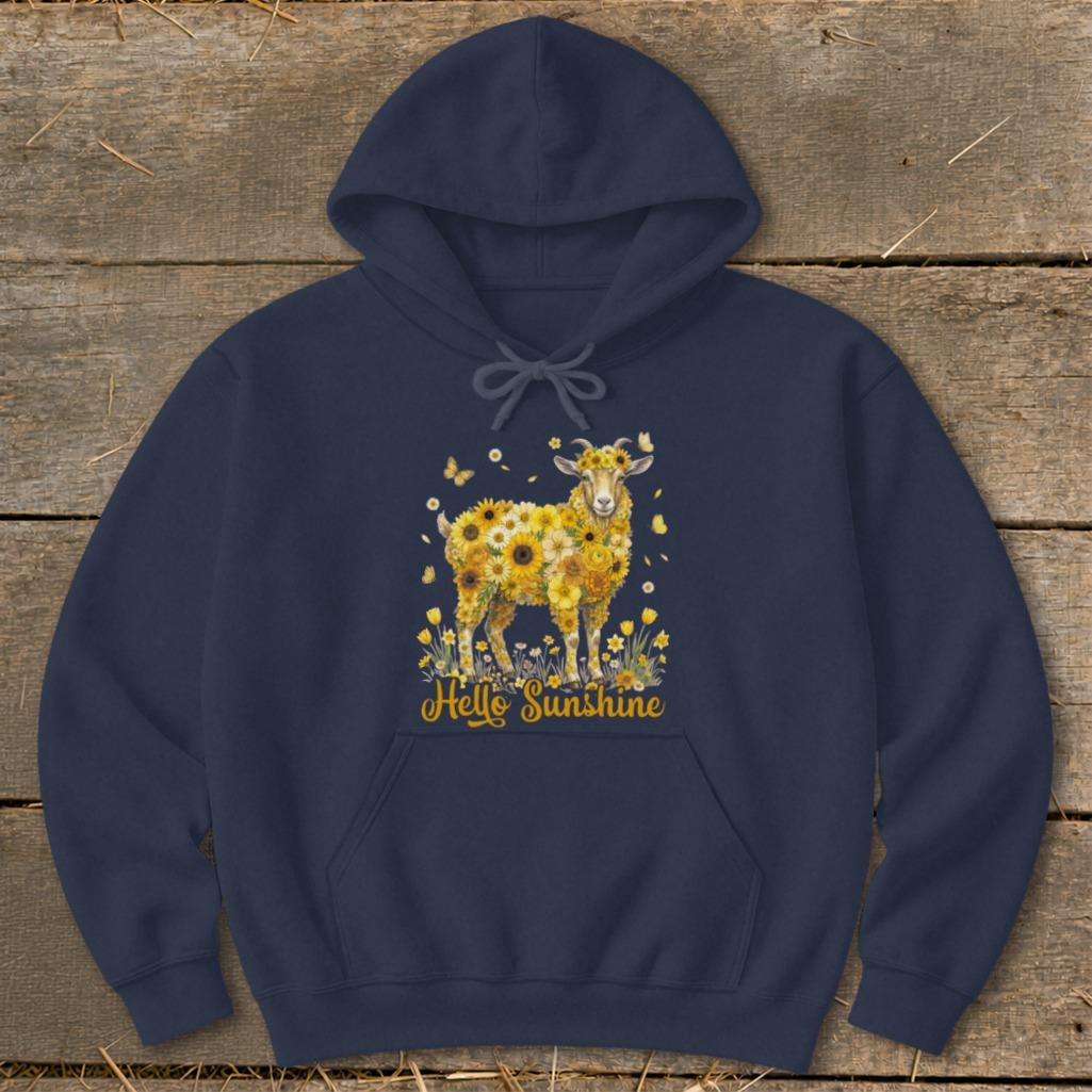Hello Sunshine Goat Hoodie