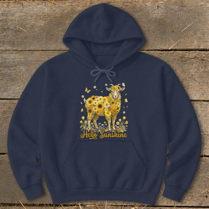 Hello Sunshine Goat Hoodie