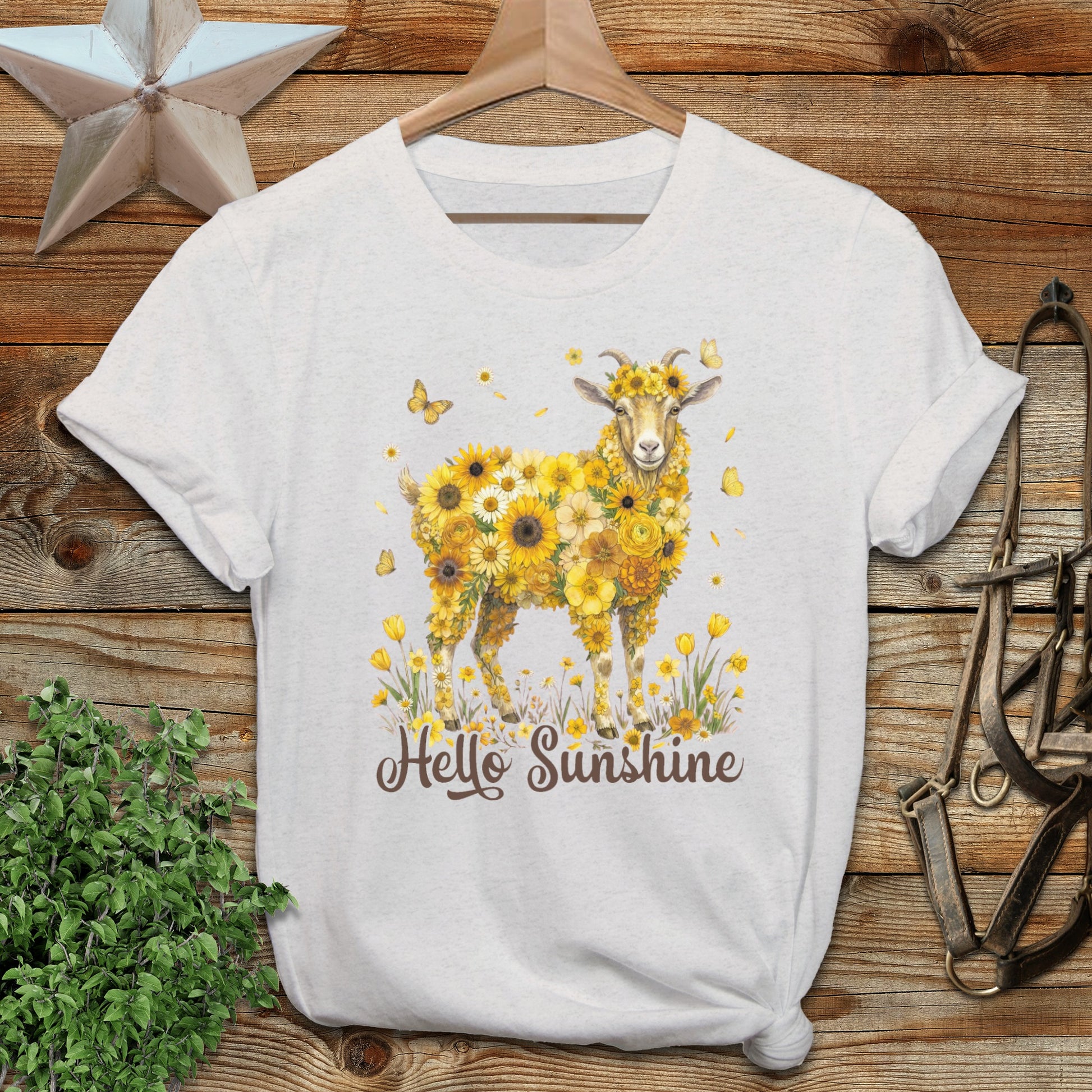Hello Sunshine Goat T-Shirt