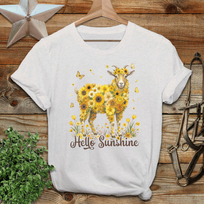 Hello Sunshine Goat T-Shirt