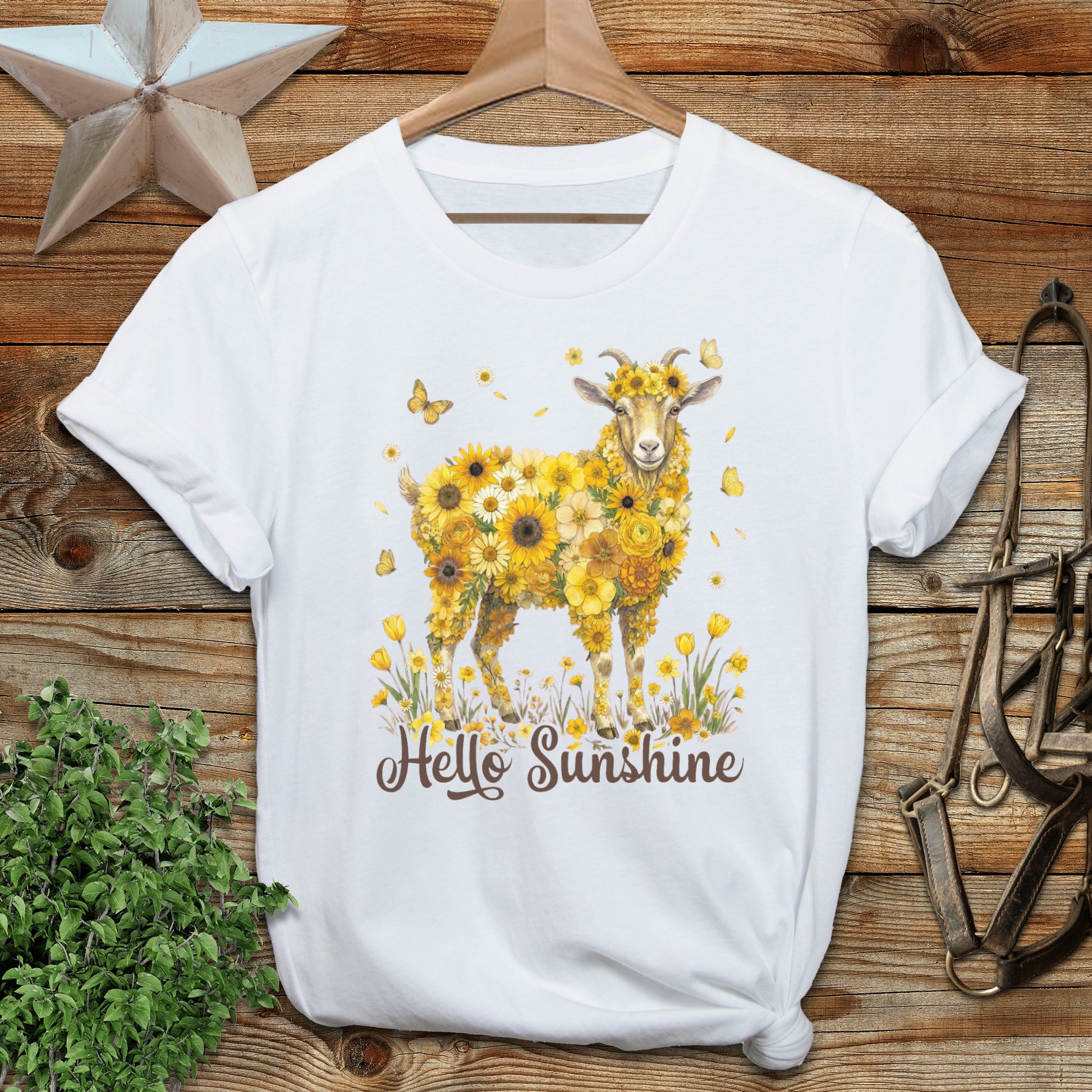 Hello Sunshine Goat T-Shirt