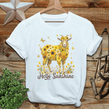 Hello Sunshine Goat T-Shirt