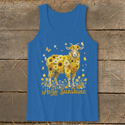 Hello Sunshine Goat Tank Top