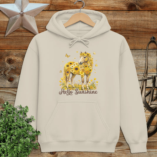 Hello Sunshine Horse Hoodie