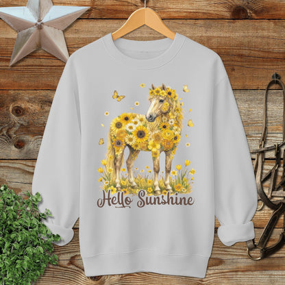Hello Sunshine Horse Sweatshirt