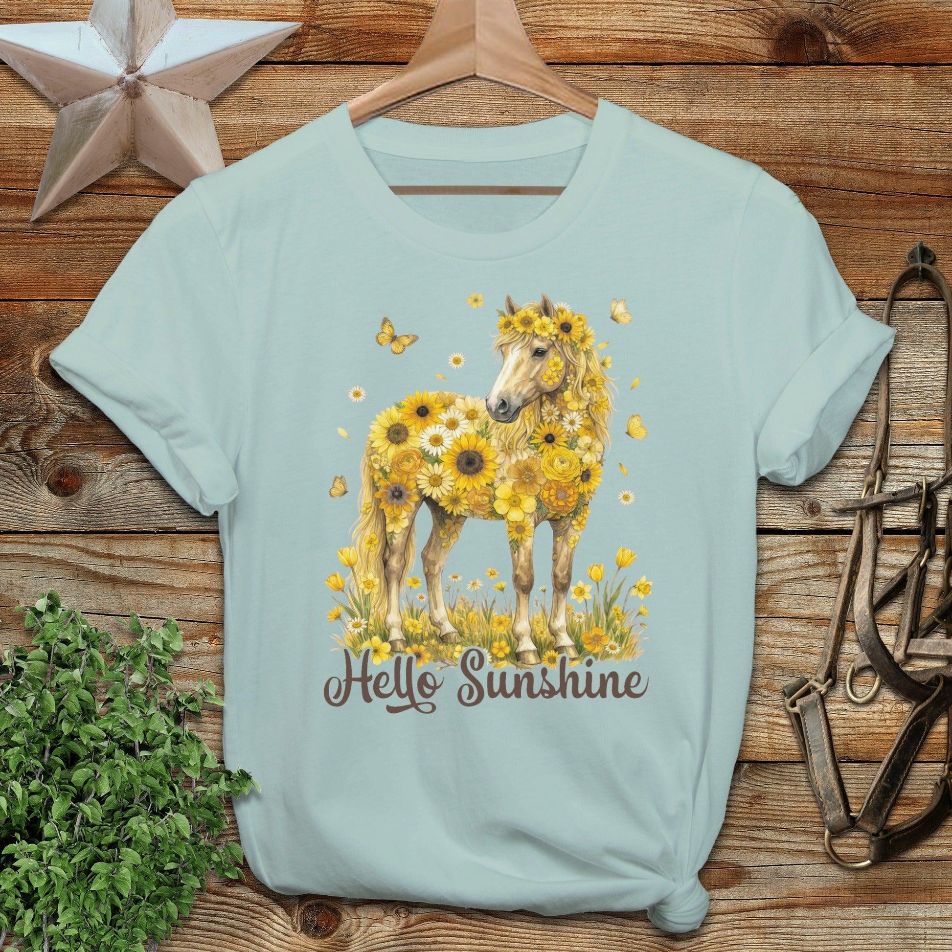 Hello Sunshine Horse T-Shirt