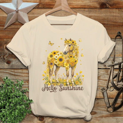 Hello Sunshine Horse T-Shirt