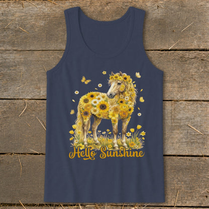Hello Sunshine Horse Tank Top
