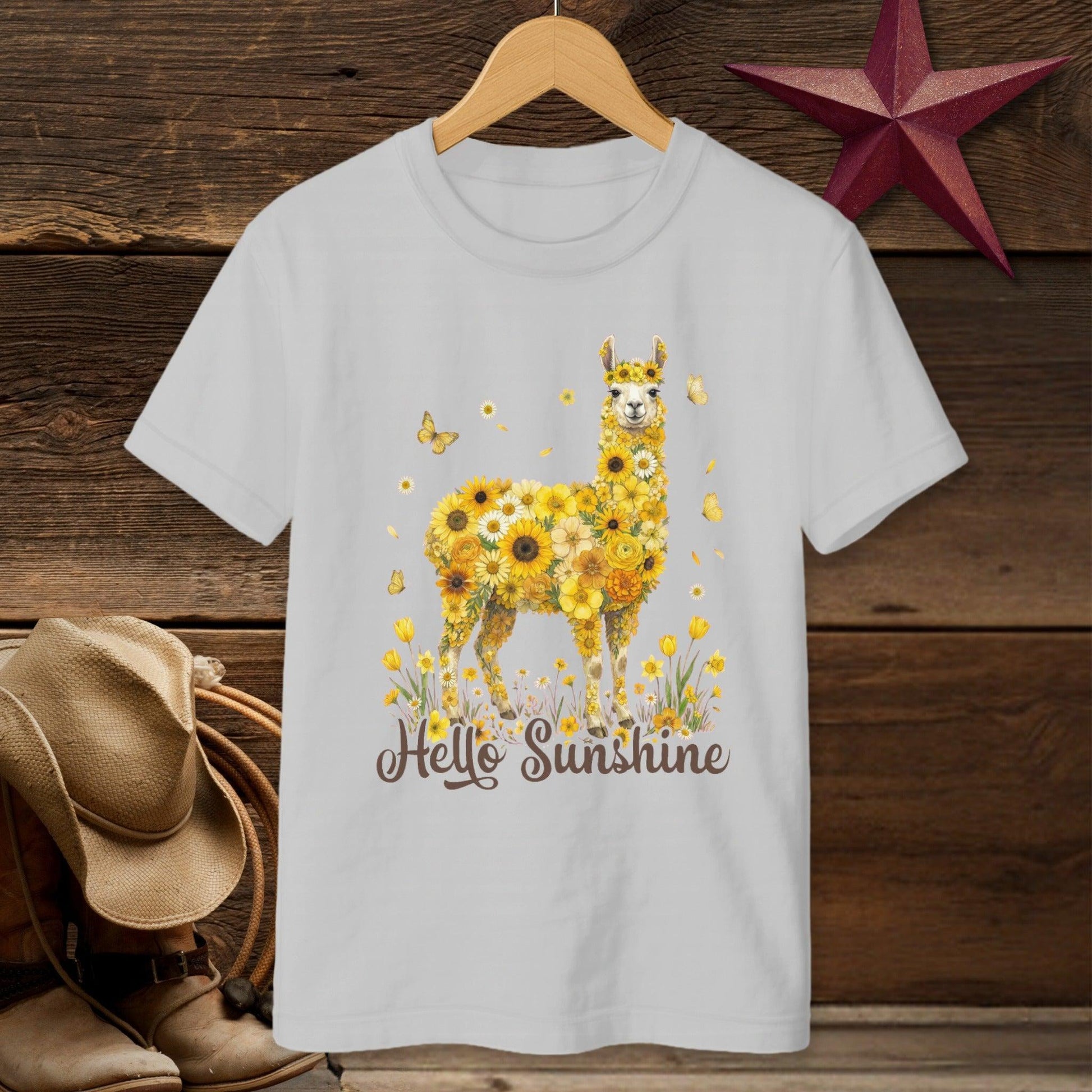 Hello Sunshine Llama T-shirt (Youth)
