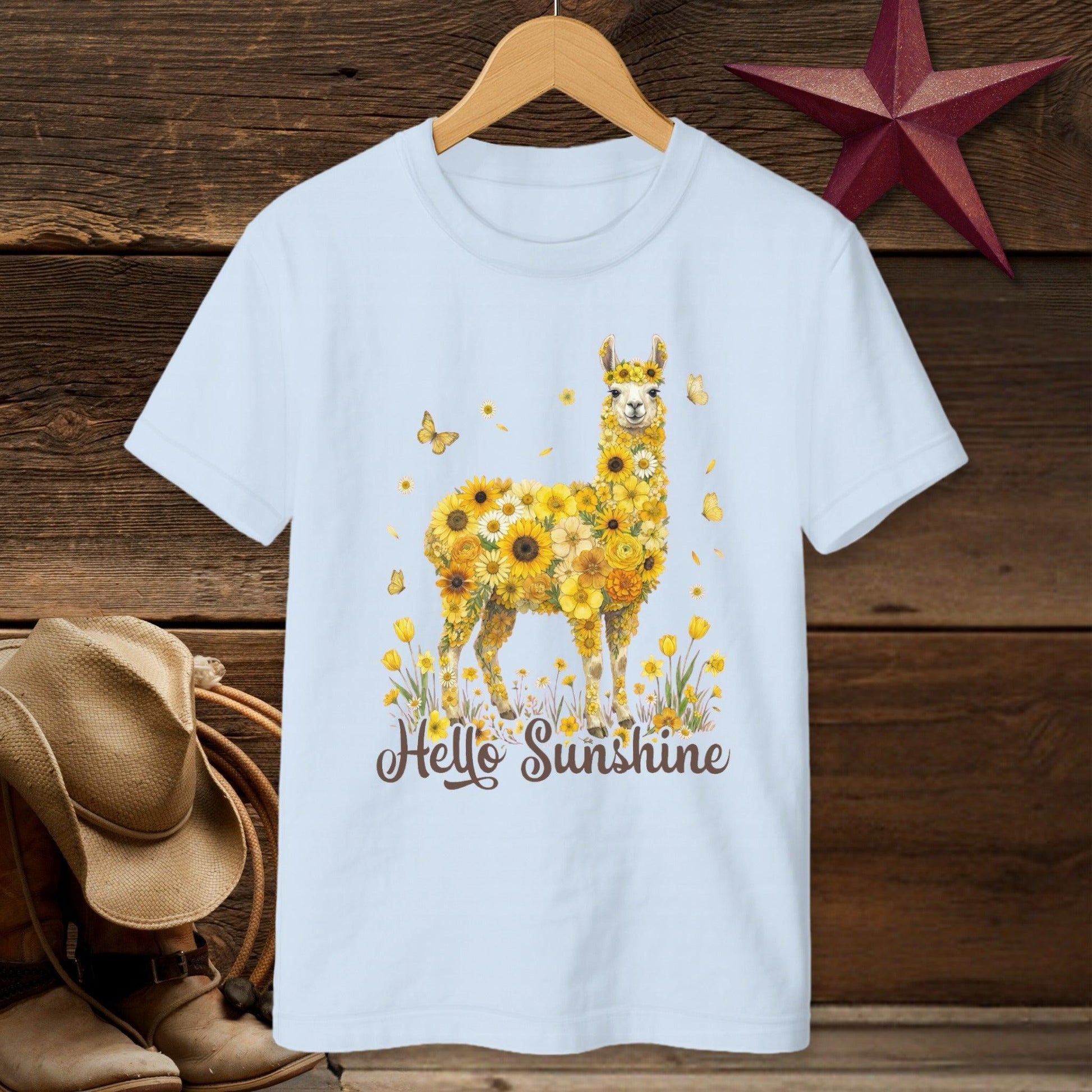 Hello Sunshine Llama T-shirt (Youth)