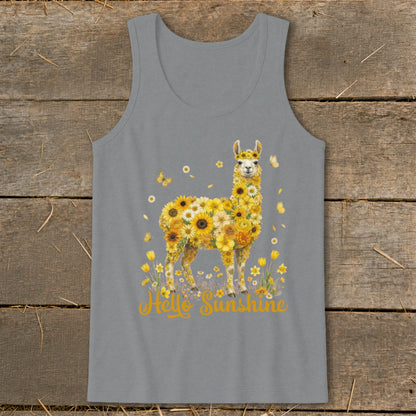 Hello Sunshine Llama Tank Top