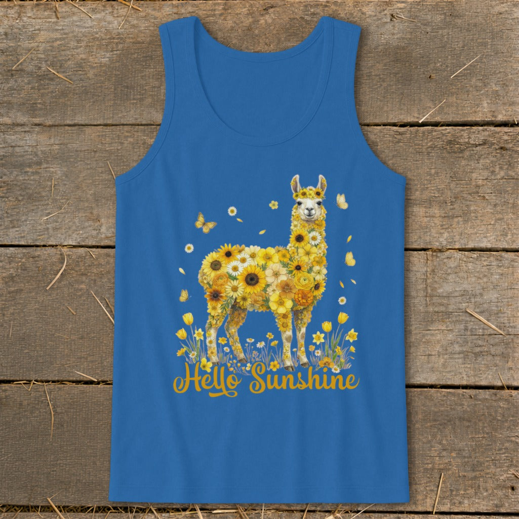 Hello Sunshine Llama Tank Top