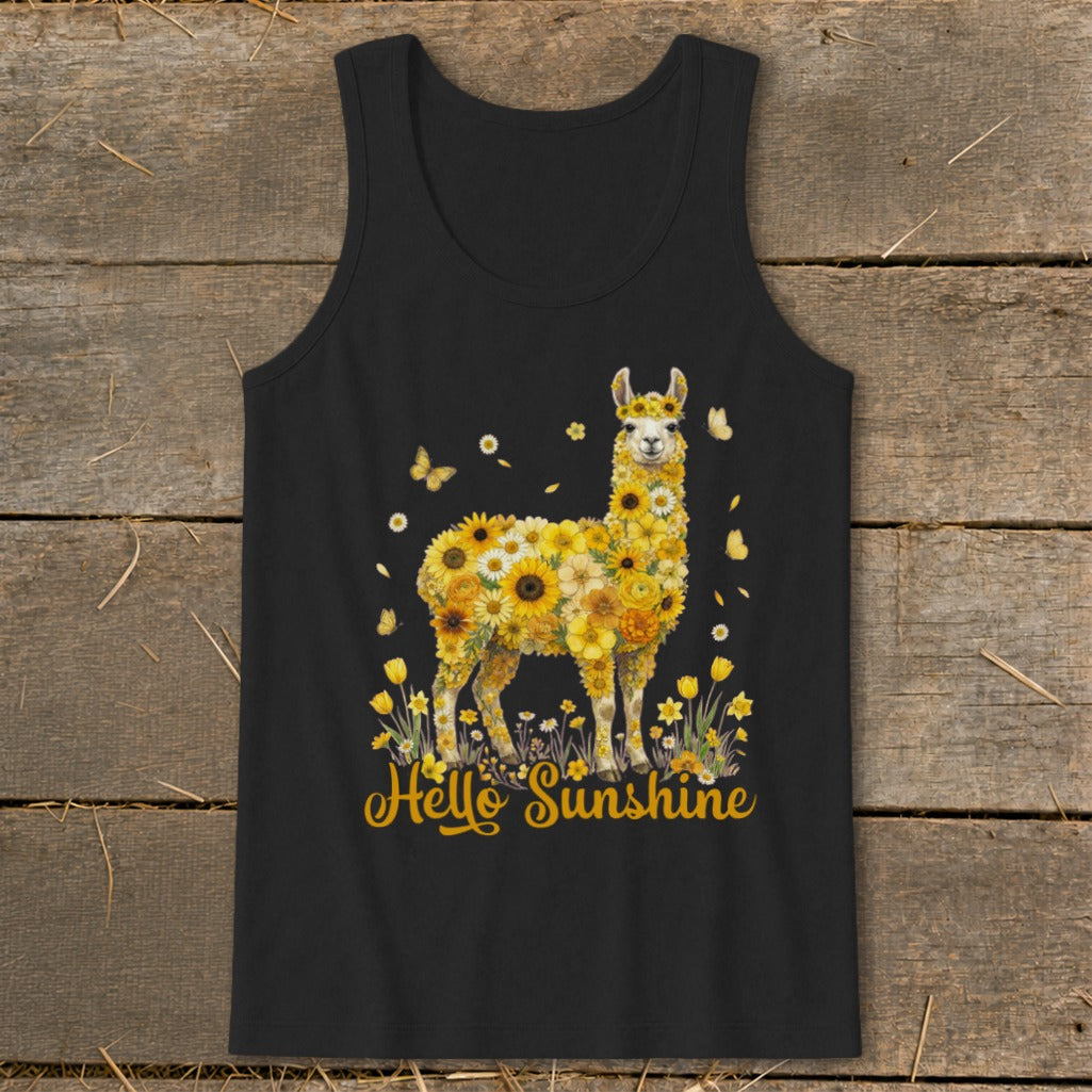 Hello Sunshine Llama Tank Top