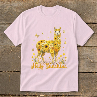 Hello Sunshine Llama Youth Tee