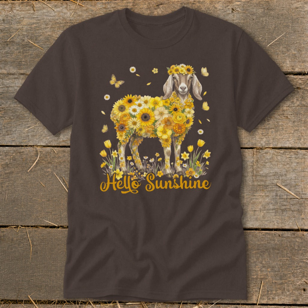 Hello Sunshine Nubian Goat Classic Tee