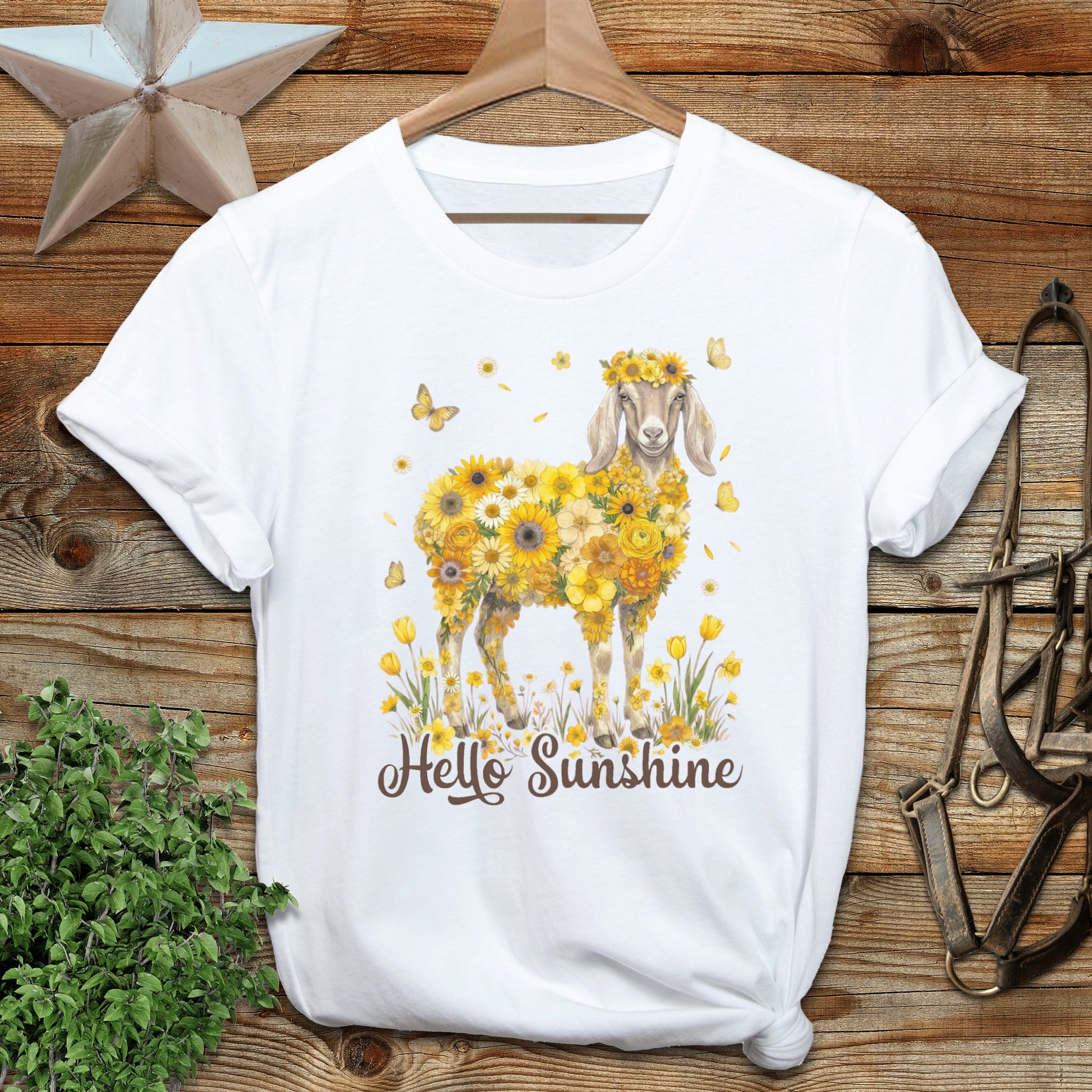 Hello Sunshine Nubian Goat T-Shirt