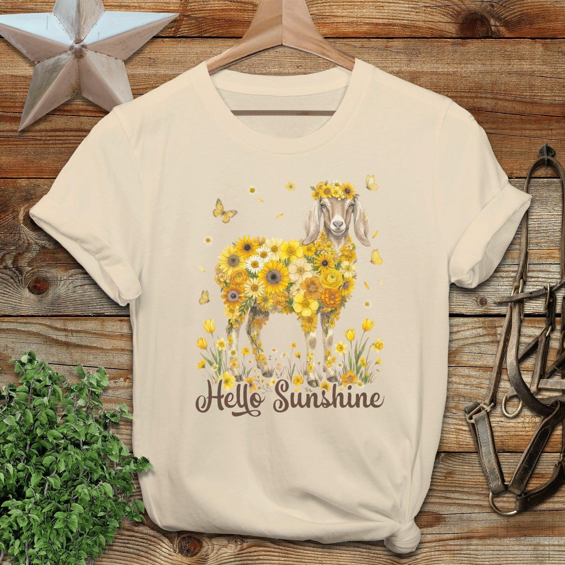 Hello Sunshine Nubian Goat T-Shirt