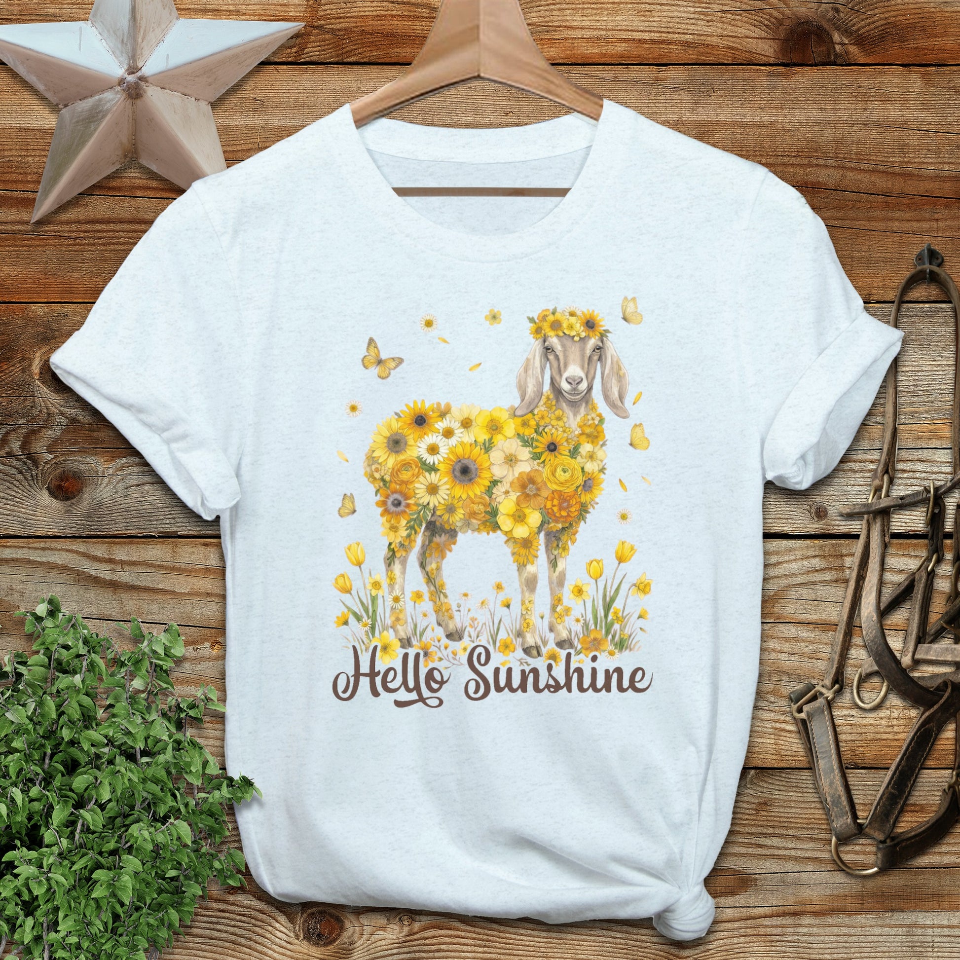 Hello Sunshine Nubian Goat T-Shirt