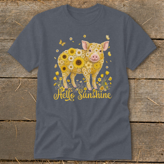 Hello Sunshine Pig Classic Tee