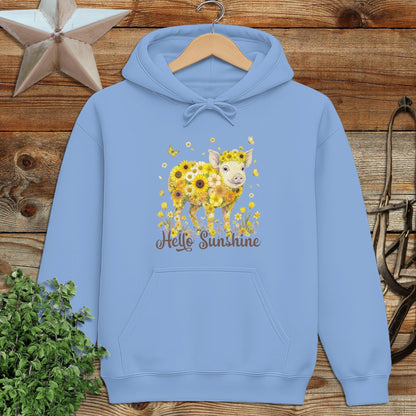 Hello Sunshine Pig Hoodie