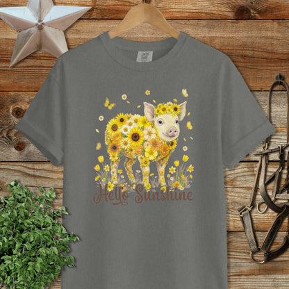 Hello Sunshine Pig Signature Tee