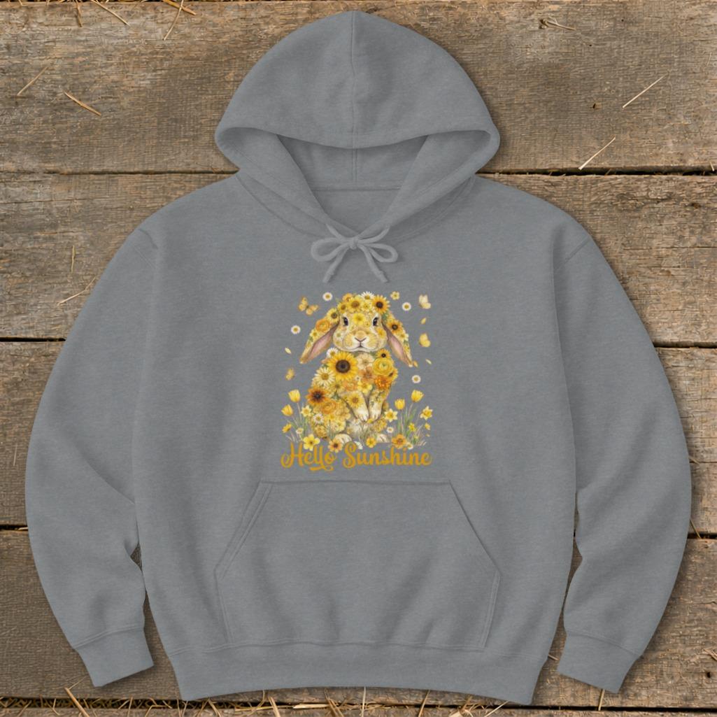 Hello Sunshine Rabbit Hoodie