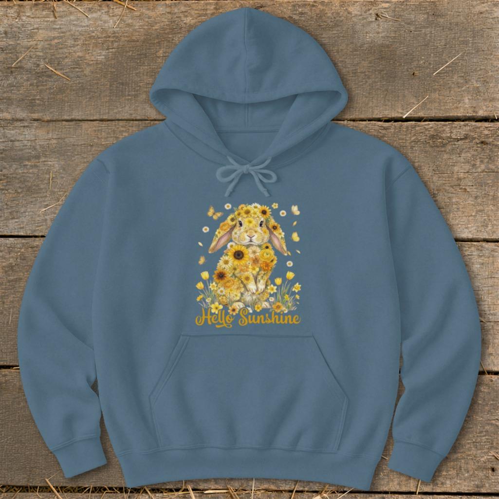 Hello Sunshine Rabbit Hoodie