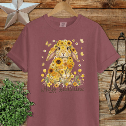 Hello Sunshine Rabbit Signature Tee