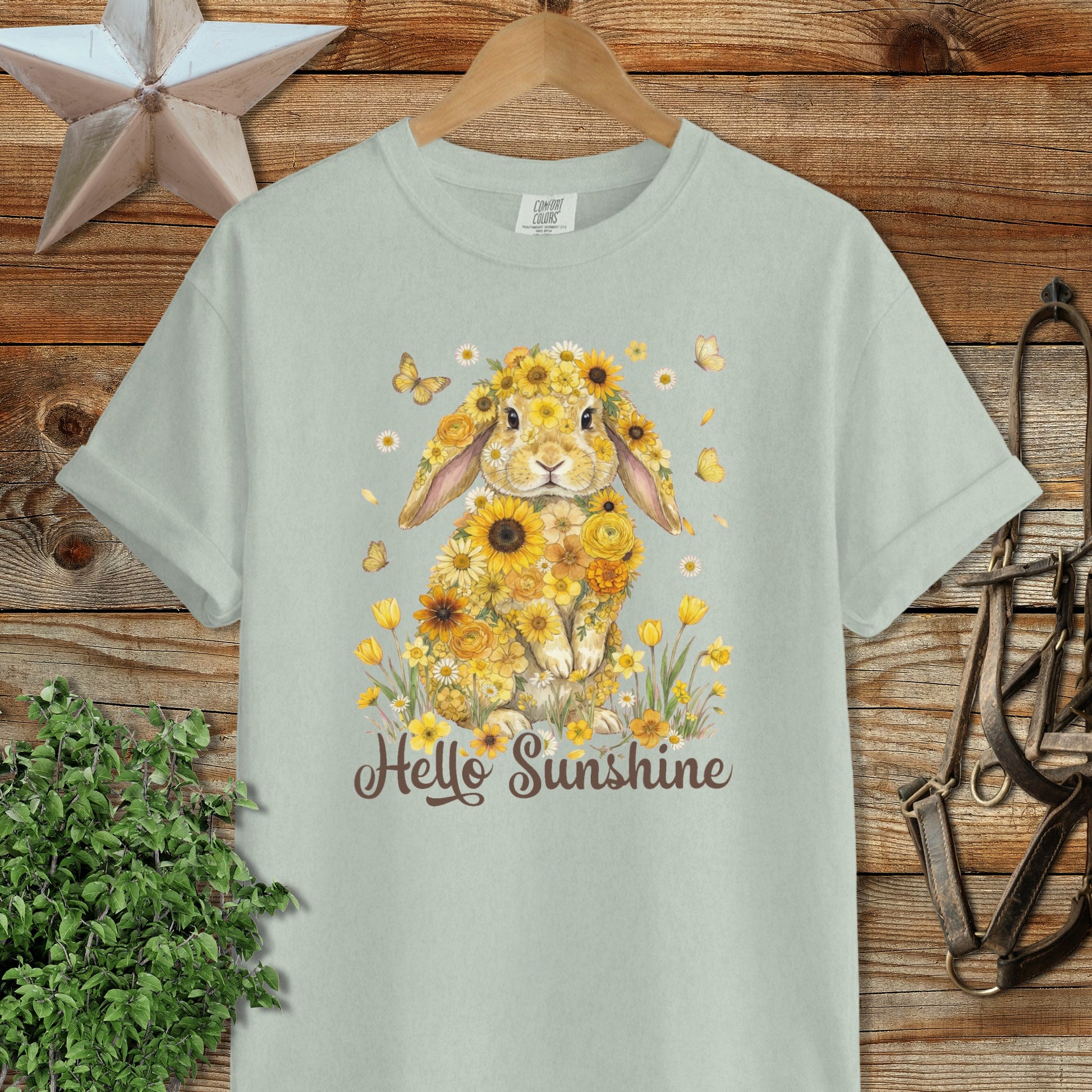 Hello Sunshine Rabbit Signature Tee