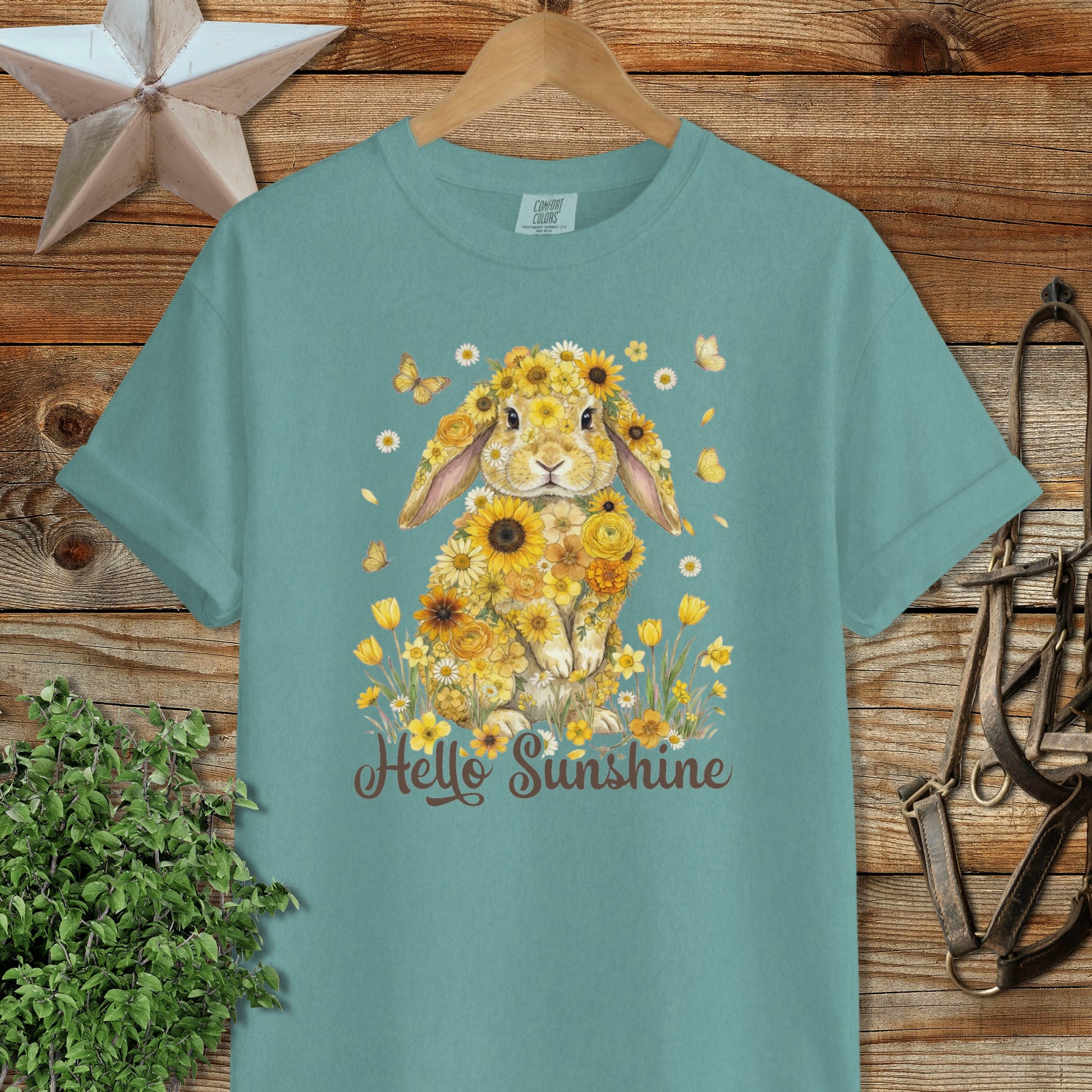 Hello Sunshine Rabbit Signature Tee