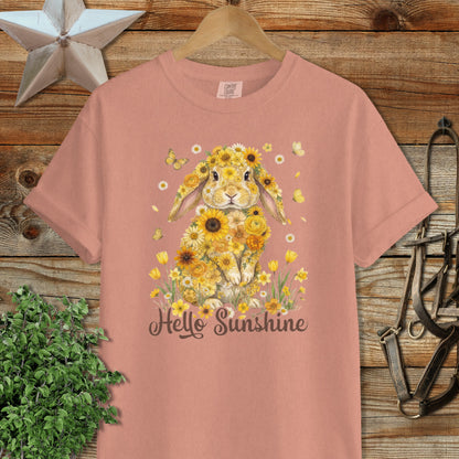 Hello Sunshine Rabbit Signature Tee