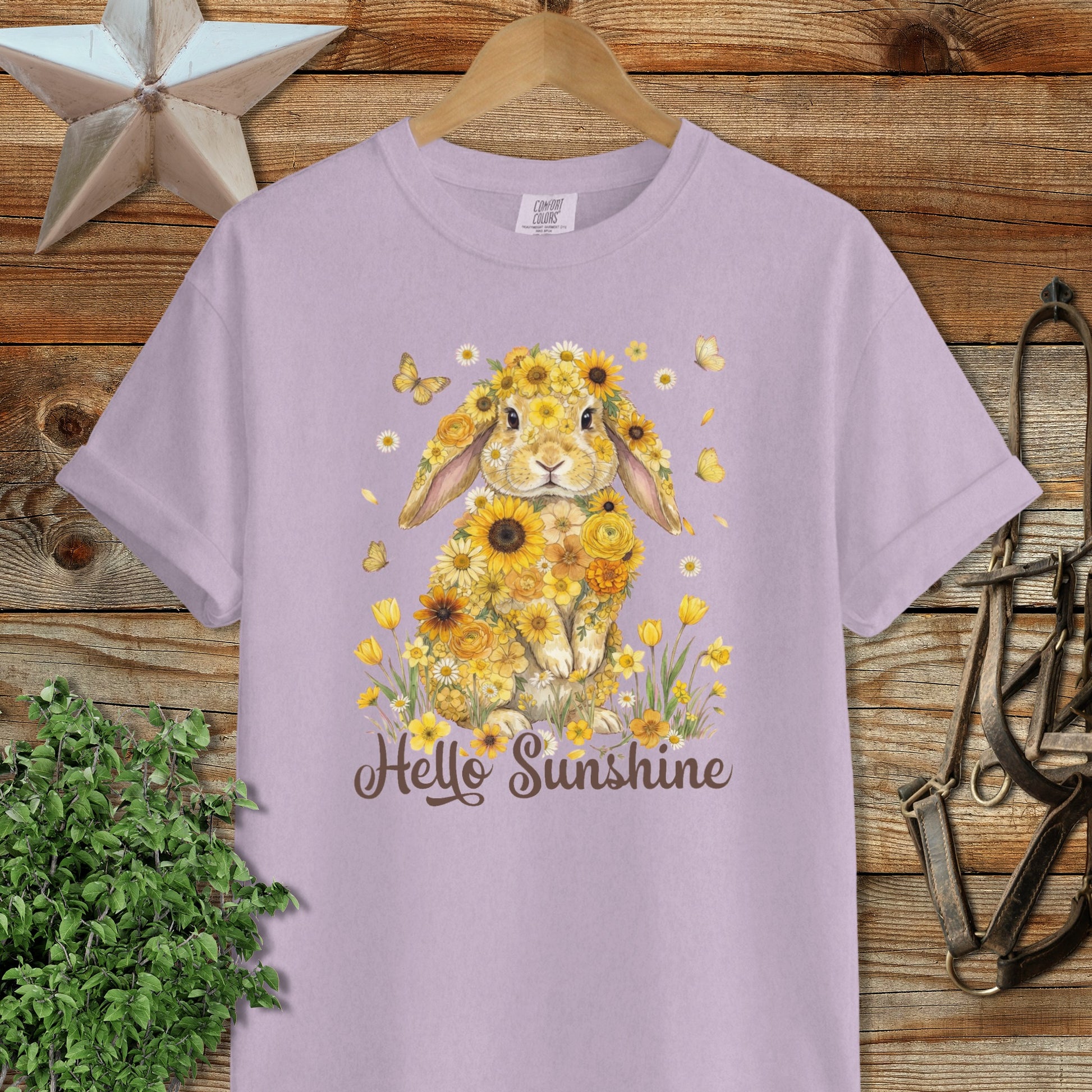 Hello Sunshine Rabbit Signature Tee