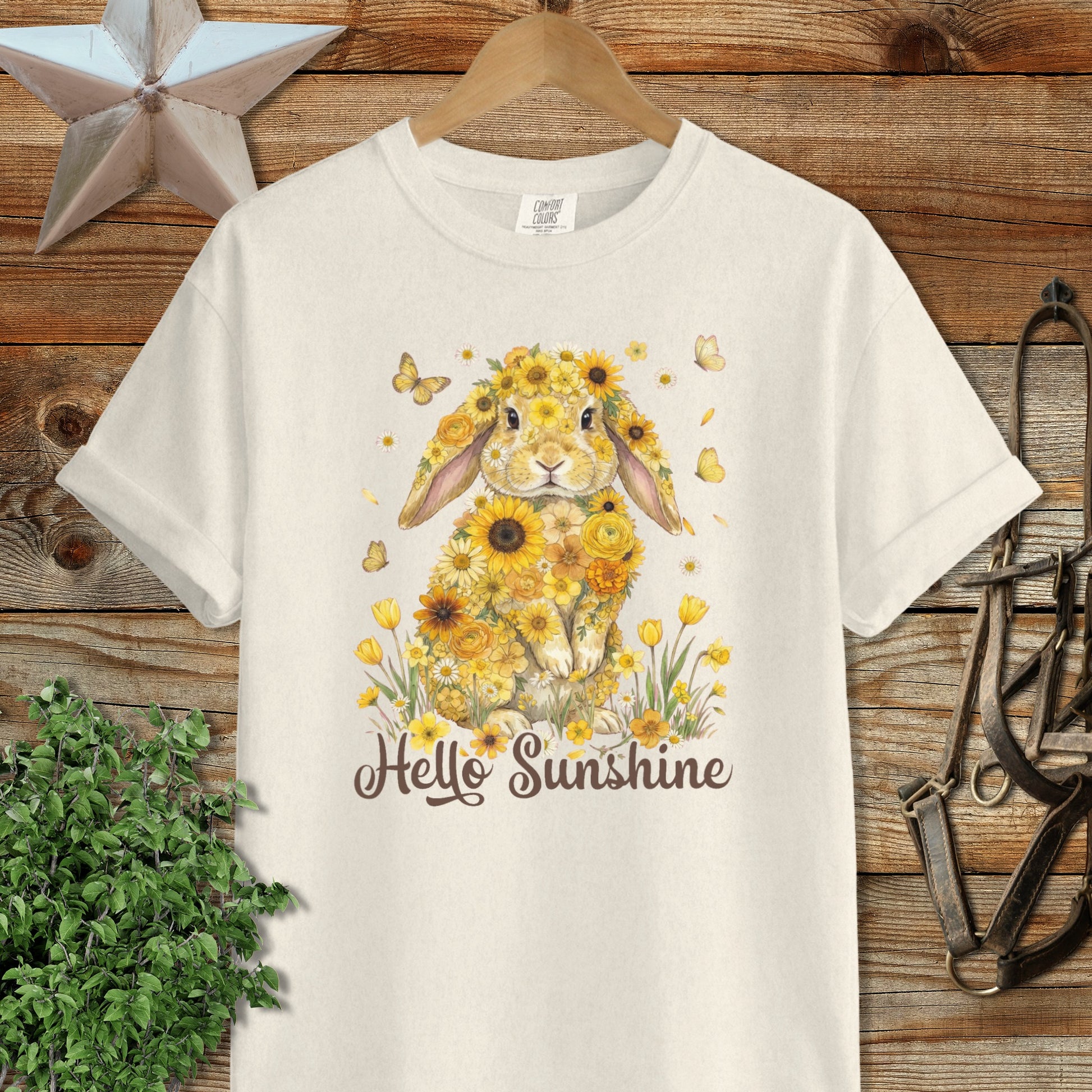Hello Sunshine Rabbit Signature Tee